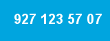 927 123 57 07 927 123 57 07